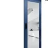 InspireMe - Système De Porte Coulissante Avec Rail - 90x204cm - PARKER II 90 - Bleu Marine